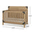 Child Craft Lucas 4-in-1 Crib - Nutmeg