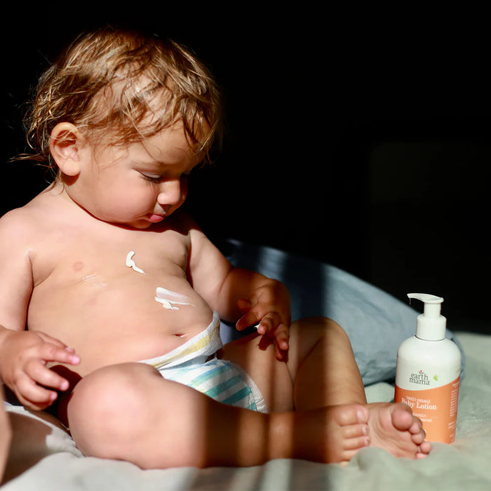 Earth Mama Sweet Orange Baby Lotion 240ml (EXP 2026-05)