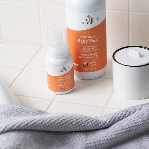 Earth Mama Sweet Orange Baby Wash 1L