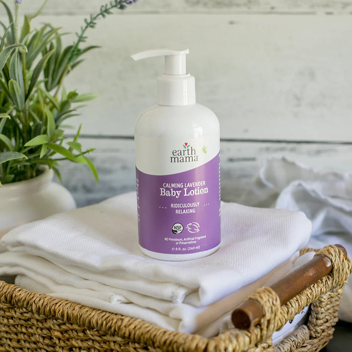 Earth Mama Baby Lotion 240ml Lavender DATED 2027-02