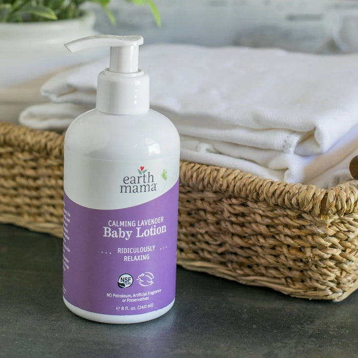 Earth Mama Baby Lotion 240ml Lavender DATED 2027-02