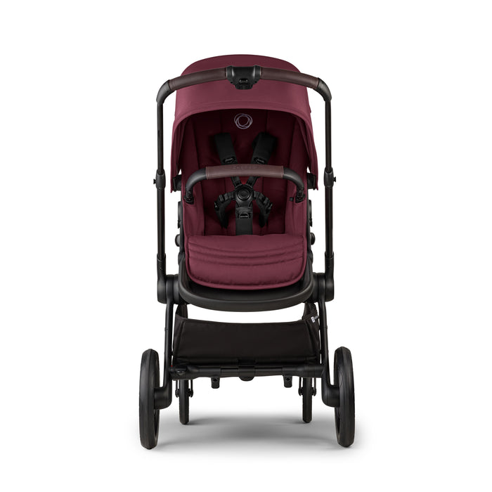 Bugaboo Kangaroo Complete Stroller - Black/Dark Cherry