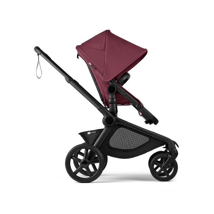 Bugaboo Kangaroo Complete Stroller - Black/Dark Cherry