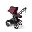 Bugaboo Kangaroo Complete Stroller - Black/Dark Cherry