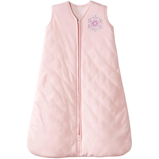Halo SleepSack Winter Weight 2.5 TOG Medium - Pink Snowflake