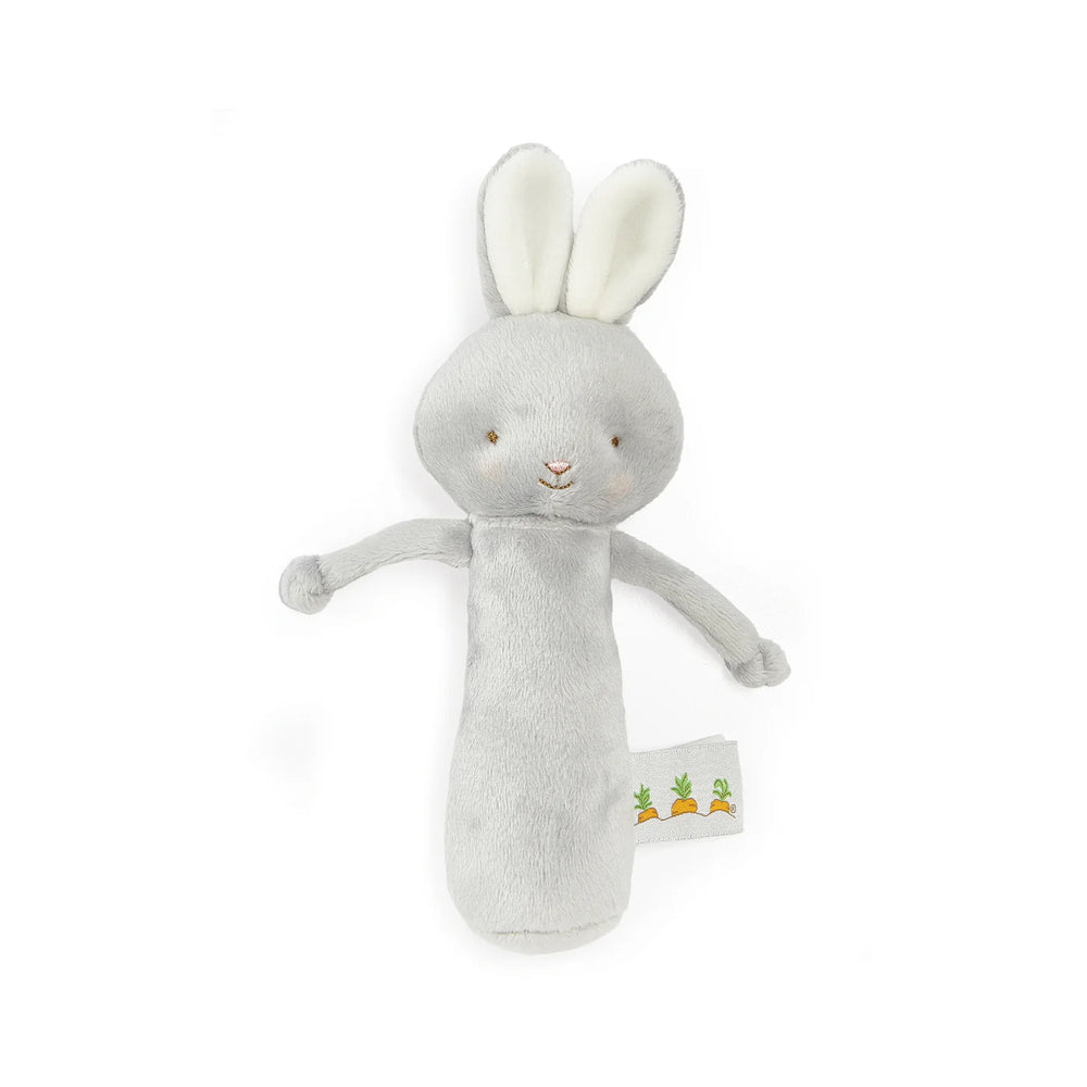 Bunnies By The Bay Friendly Chime Rattle - Grey Bunny