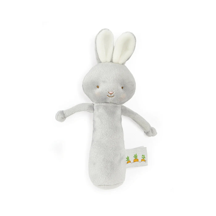 Bunnies By The Bay Friendly Chime Rattle - Grey Bunny