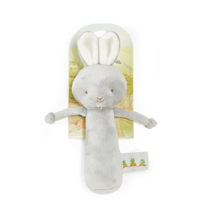 Bunnies By The Bay Friendly Chime Rattle - Grey Bunny