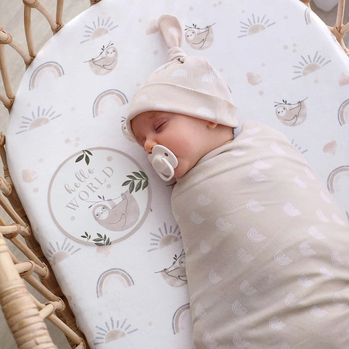 Living Textiles Newborn Baby Gift Set - Rainbow