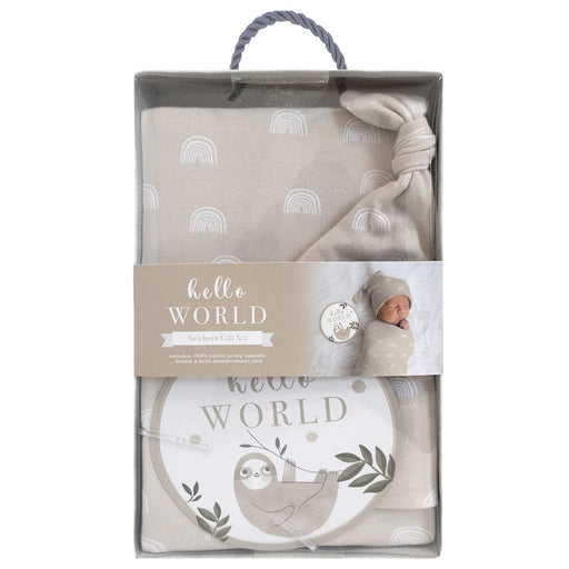 Living Textiles Newborn Baby Gift Set - Rainbow