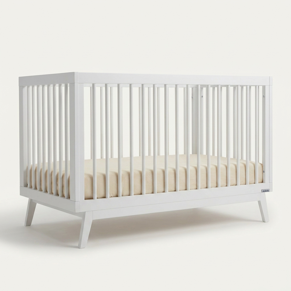 Dadada Soho 3-in-1 Convertible Crib - White