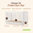 Dadada Soho 3-in-1 Convertible Crib - White