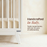 Dadada Soho 3-in-1 Convertible Crib - White