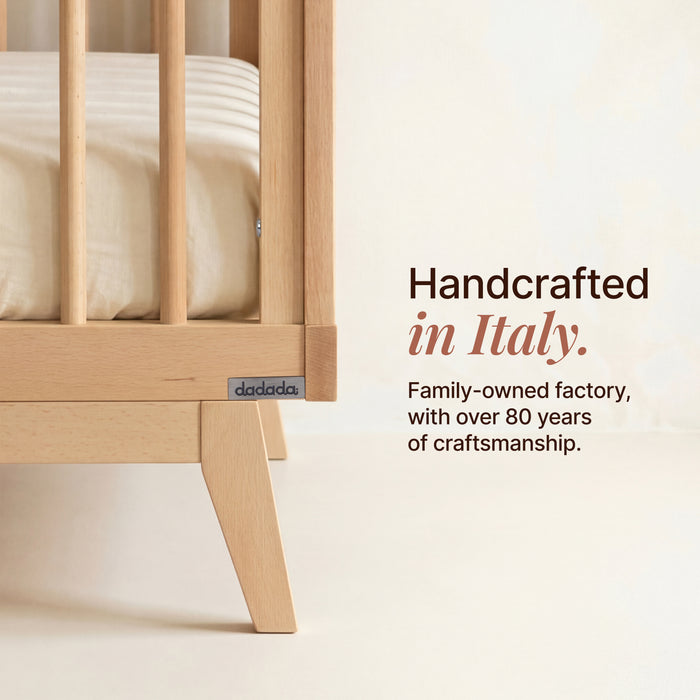 Dadada Soho 3-in-1 Convertible Crib - Natural
