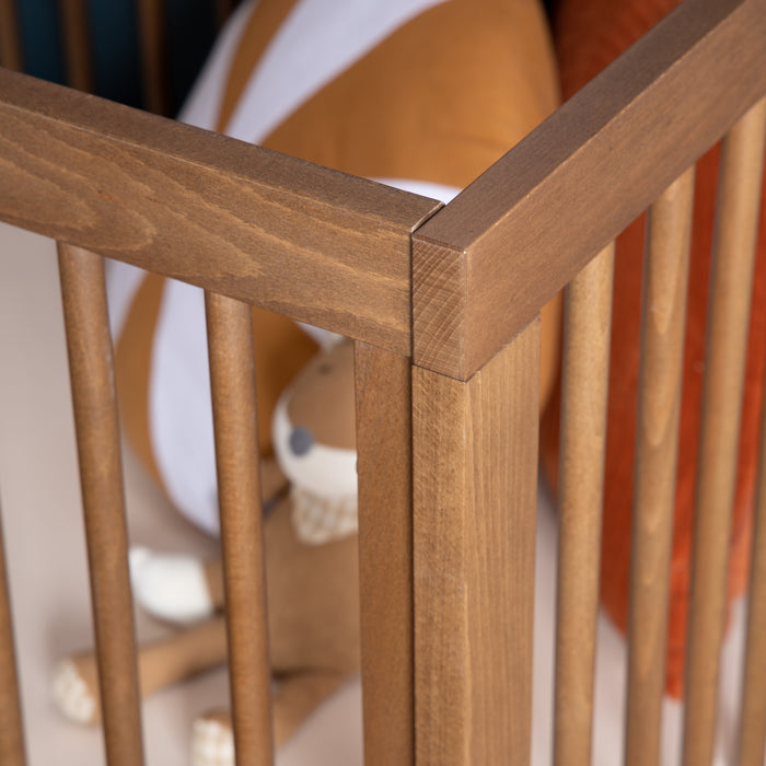 Dadada Soho 3-in-1 convertible crib - Walnut