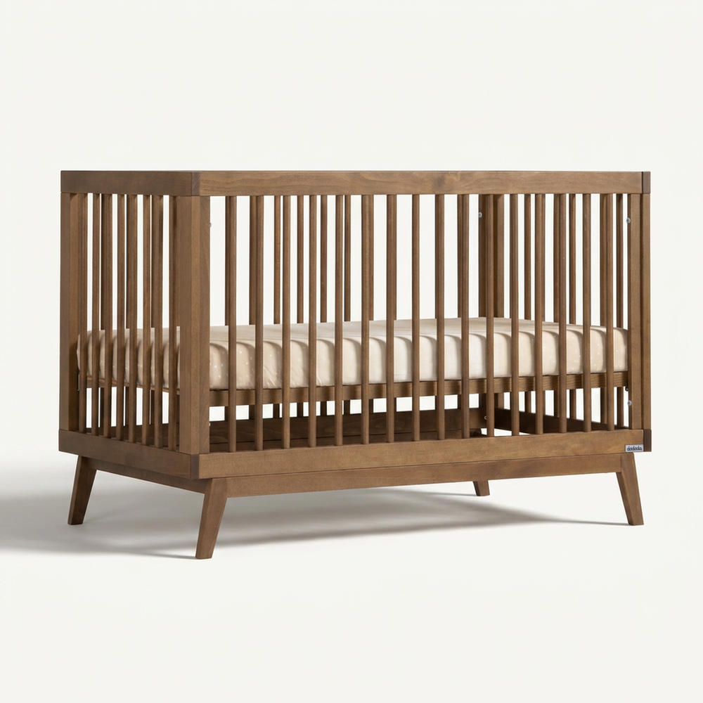 Dadada Soho 3-in-1 convertible crib - Walnut