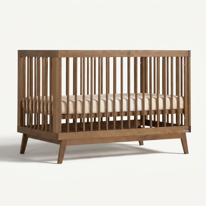 Dadada Soho 3-in-1 convertible crib - Walnut