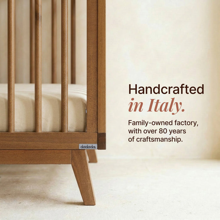 Dadada Soho 3-in-1 convertible crib - Walnut