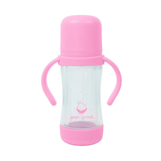 Green Sprouts Glass Sip & Straw Cup 5oz - Pink