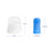 Ubbi Silicone Finger Toothbrush + Case 2pk - Polaris