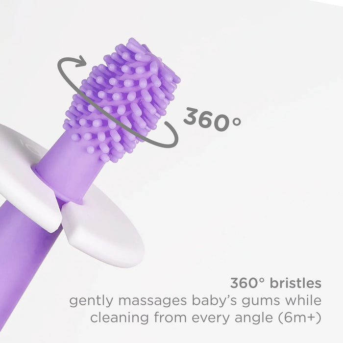 Ubbi Bristled Toothbrush - Polaris & Zest