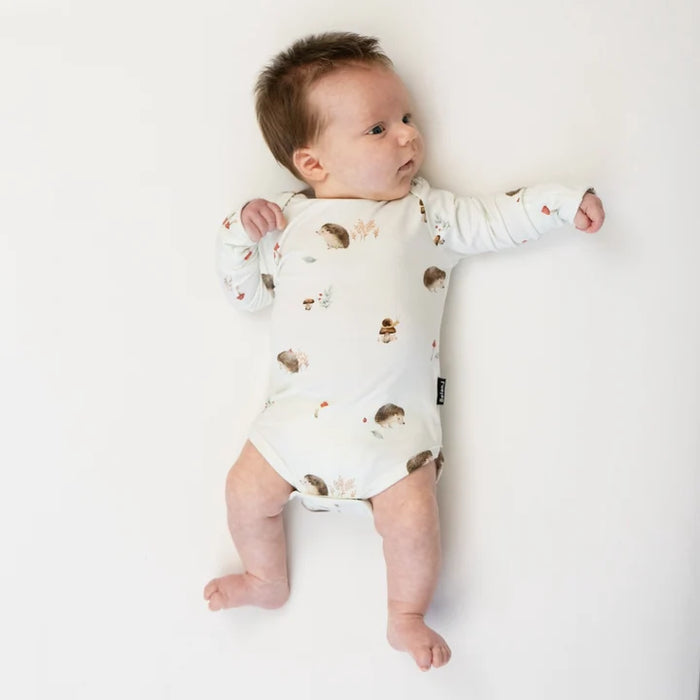 Belan.J Long Sleeve Onesie - Hedgehogs