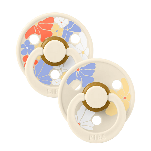 Bibs Studio Colour 2Pk Morning Bloom Latex - Ivory Mix 6-18M