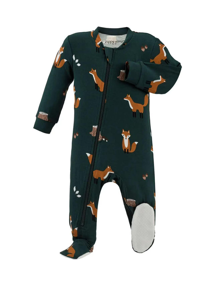 Zippy Jamz Romper Bamboo - Outfoxed - New Born ZJ-B-OFX-NB-F26
