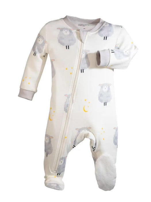 Zippy Jamz Footed Organic Cotton - Count Me To Sleep