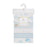 Piccolo Bambino 3pk Flannel Receiving Blanket 26x26 - Blue