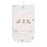 Piccolo Bambino 4pk Set: 2 Baby Milk Bibs & 2 Baby Burp Cloths - Pink
