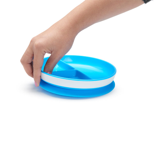 Munchkin 1pk Suction Plate - Blue