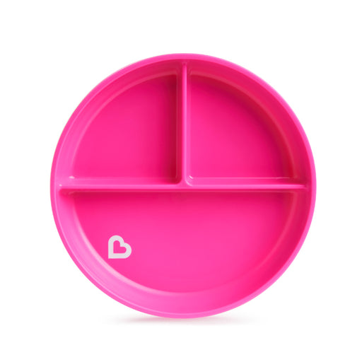 Munchkin 1pk Suction Plate - Pink