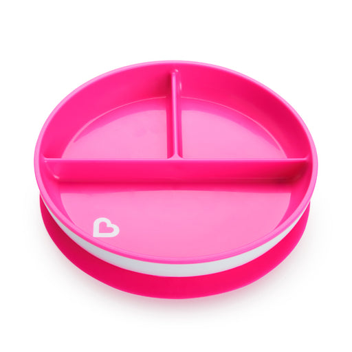 Munchkin 1pk Suction Plate - Pink