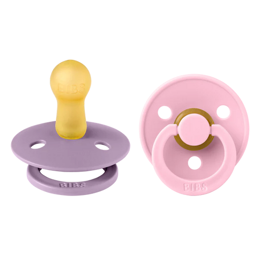 Bibs Pacifier Original 2pk -  Pink/Lavender 0-6M