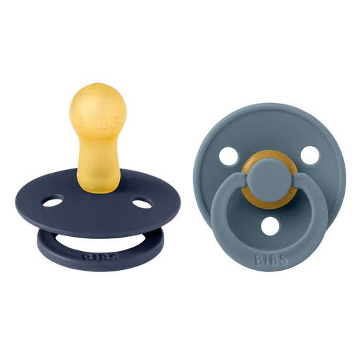 Bibs Original Pacifier 2pk - Deep Space/Petrol 0-6M