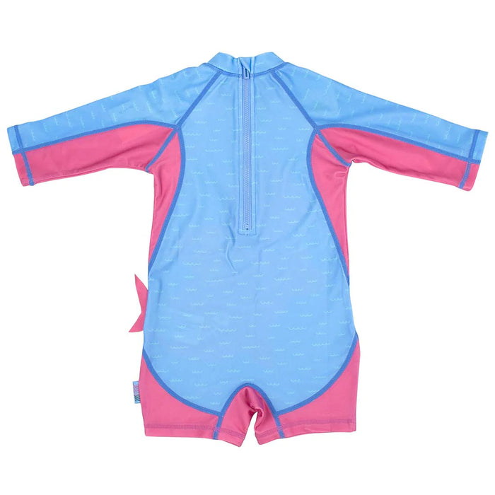 Zoocchini Swimming Suit 1pc - Pink Shark