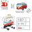 Ravensburger 3D Puzzle - Volkswagen Bus T1