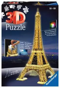 Ravensburger 3D Puzzle - Eiffel Tower-Night Ed.