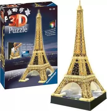 Ravensburger 3D Puzzle - Eiffel Tower-Night Ed.