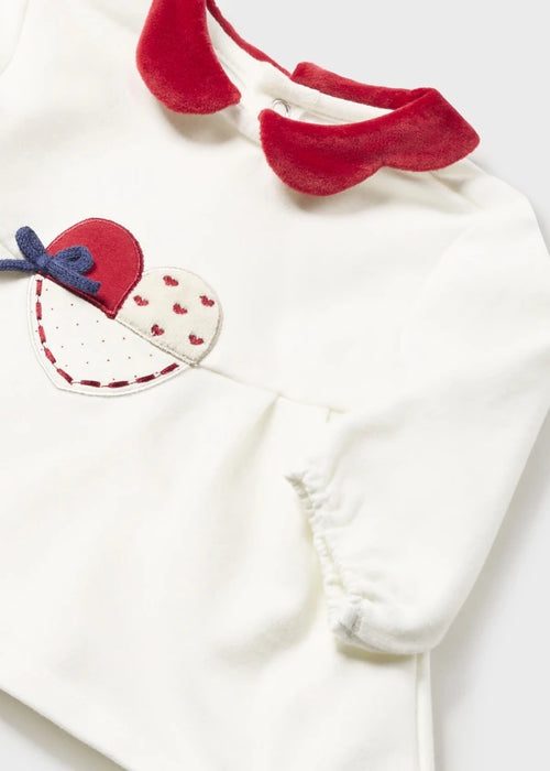 Mayoral Legging Set - White 2741-2