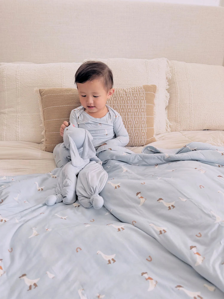 Gunamuna Baby Cozy Blanket 1.0T - Cowboy Goose