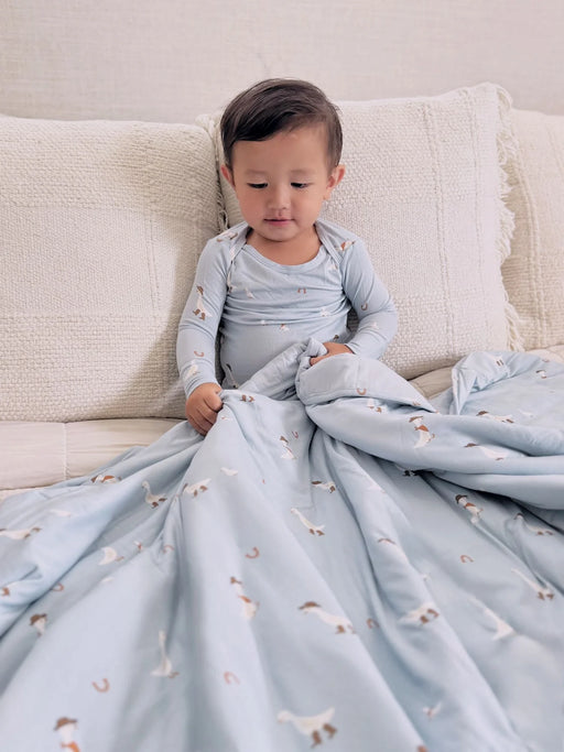 Gunamuna Baby Cozy Blanket 1.0T - Cowboy Goose