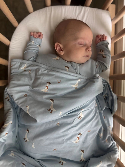 Gunamuna Baby Cozy Blanket 2.5T - Cowboy Goose