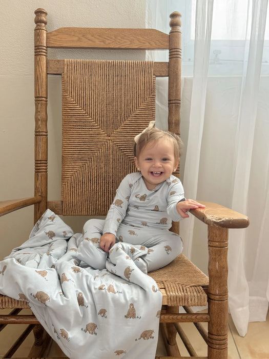 Gunamuna Toddler Cozy Blanket 2.5T - Teddies