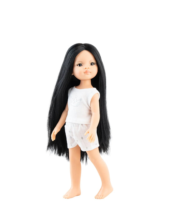 Paola Reina Las Amigas Doll in Pajamas - Paola Long Hair