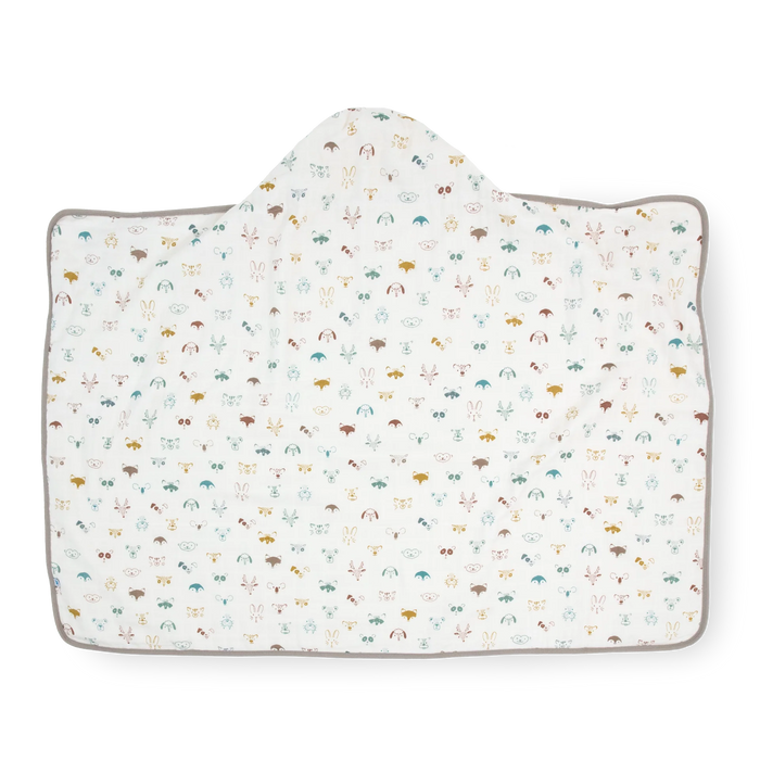 Little Unicorn Toddler Hooded Towel - Animal Crowd