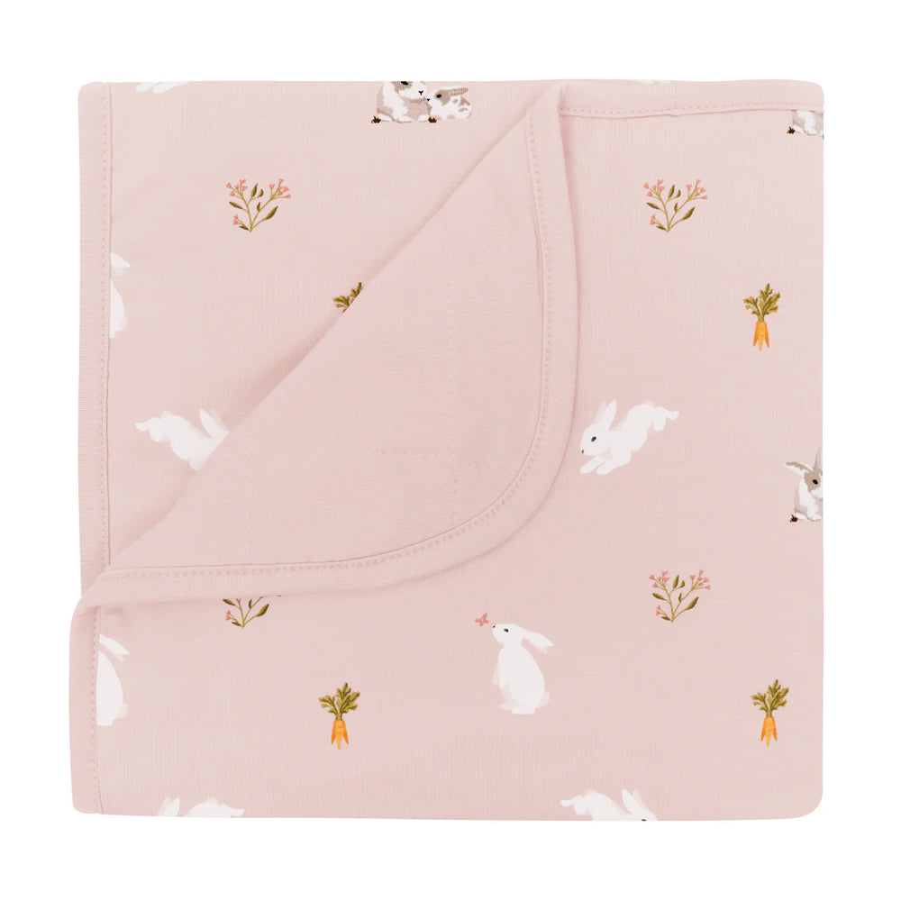 Kyte Baby Blanket - Blush Rabbit