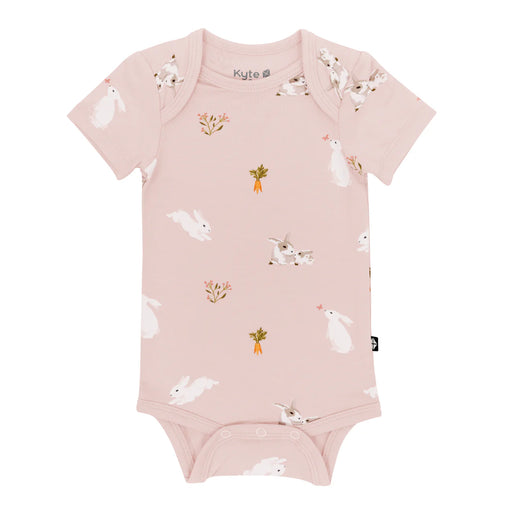 Kyte Baby Bodysuit - Blush Rabbit