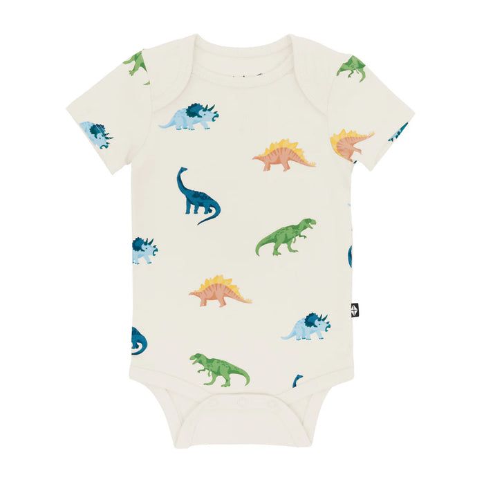 Kyte Baby Bodysuit - Ecru Roar
